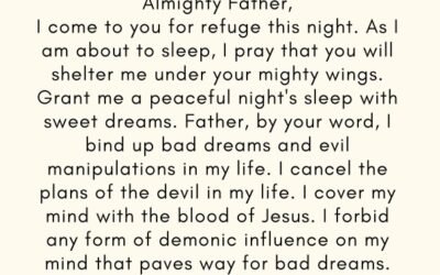 Psalms to Cancel Bad Dreams